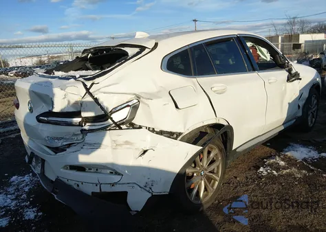 2019 BMW X4 xDrive30I z USA, uszkodzony, nr VIN 5UXUJ3C58KLG57199